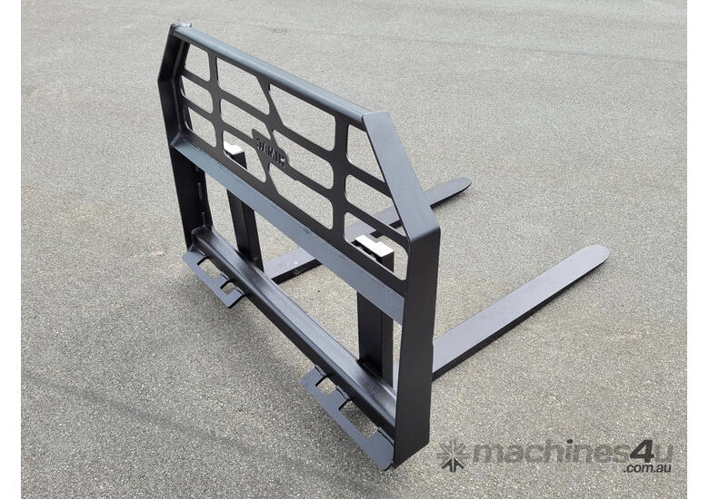 New Himac Skid Steer 1800kg Pallet Forks Factory Seconds Certified To