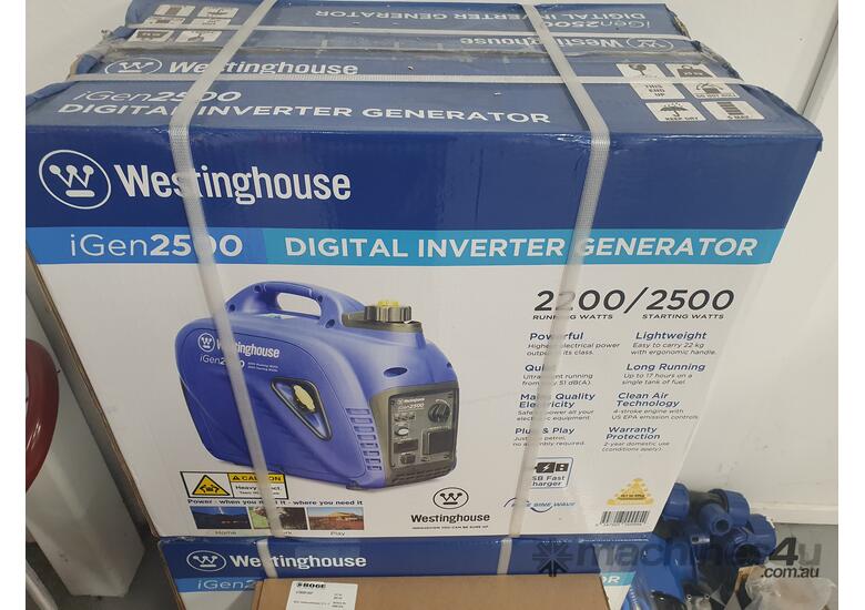 caption ALL COMPRESSOR - WESTINGHOUSE Generator I GEN 2500