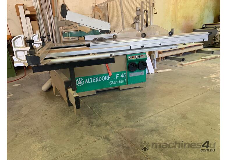 caption Altendorf F45 Sliding Table Saw 1998