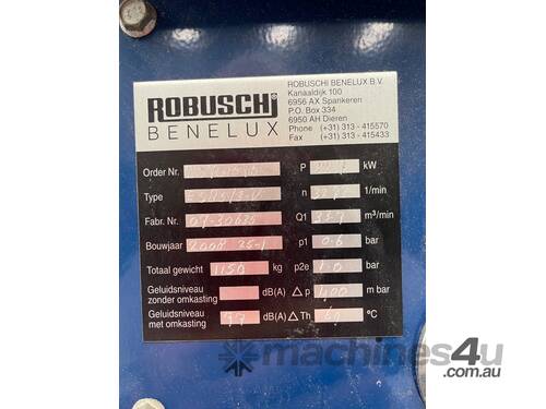 caption 45kW Robuschi 45kW Roots Blower