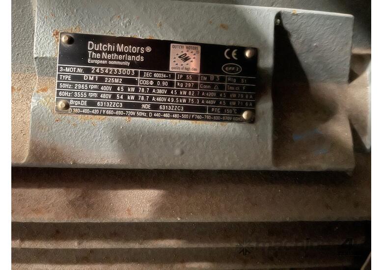 caption 45kW Robuschi 45kW Roots Blower
