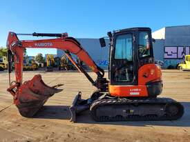 2017 KUBOTA U48 5t EXCAVATOR WITH FULL CABIN, 4 BUCKETS, RIPPER AND 1918 HOURS - picture0' - Click to enlarge