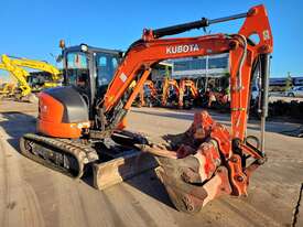 2017 KUBOTA U48 5t EXCAVATOR WITH FULL CABIN, 4 BUCKETS, RIPPER AND 1918 HOURS - picture1' - Click to enlarge