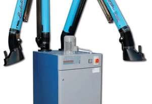 Welding Fume Extraction. Coral Jetclean DF2 2.2kw. 2 Fume Arms.