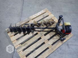 HOMELITE HPHD43 PETROL POST HOLE DIGGER & 2 X AUGERS - picture2' - Click to enlarge