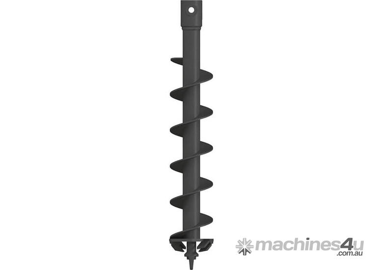 New Emed Auger Driver with 200mm Bit to suit 0 8 to 1 4 Ton Excavator