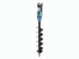 Auger Driver with 200mm Bit to suit 0.8 to 1.4 Ton Excavator - picture0' - Click to enlarge