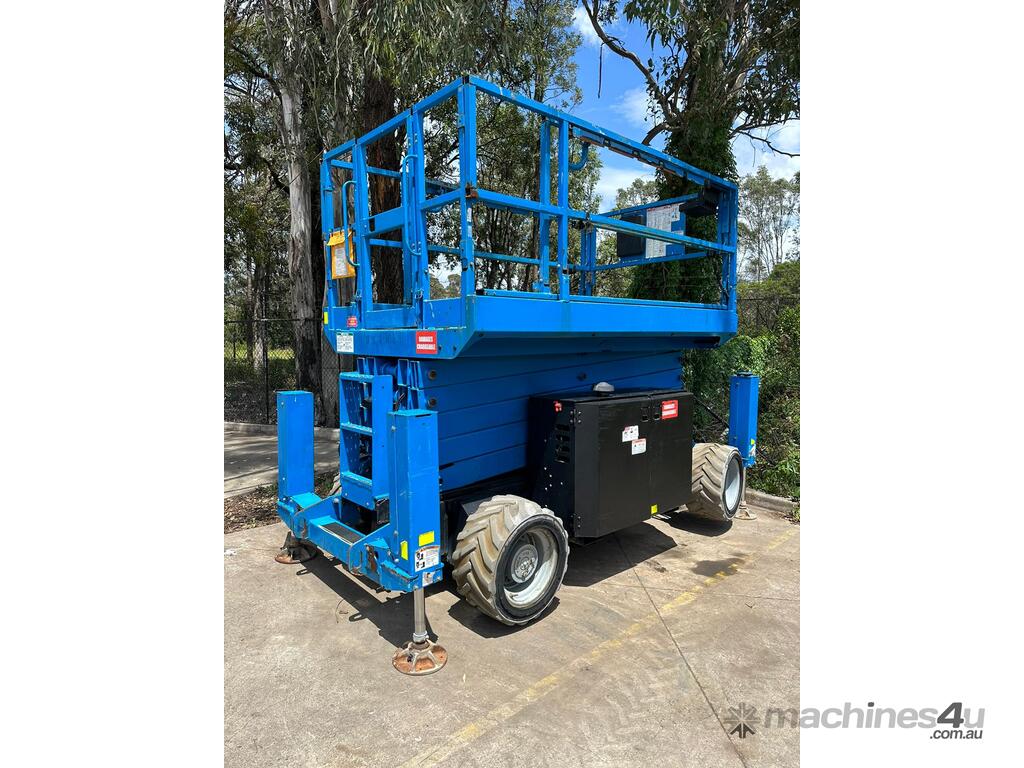 Used 2014 Genie GS4069RT Rough Terrain Scissor Lift in GLENBROOK, NSW