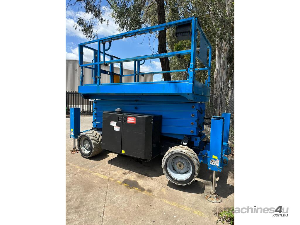 Used 2014 Genie GS4069RT Rough Terrain Scissor Lift in GLENBROOK, NSW
