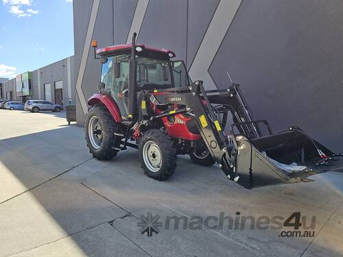 55HP UHI T554C Tractor with 7 Attachments