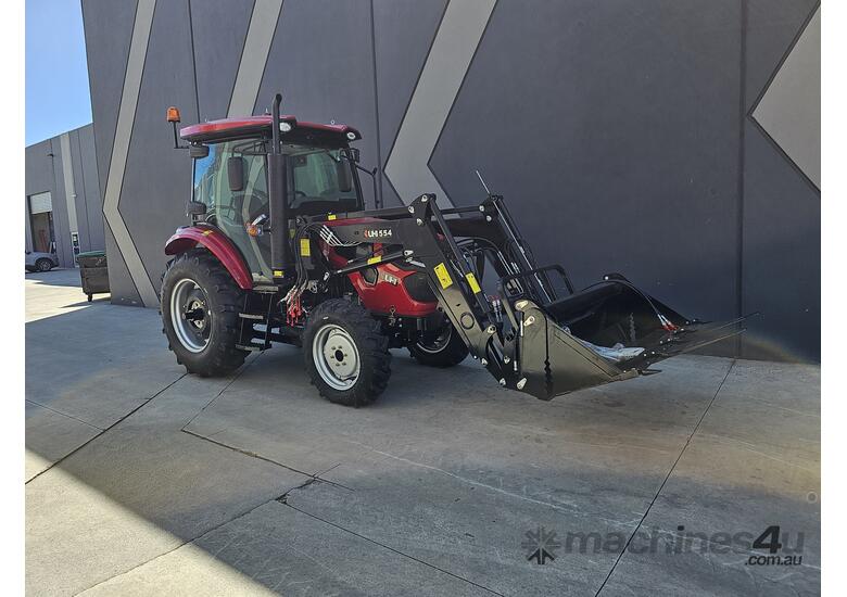 55HP UHI T554C Tractor with 7 Attachments