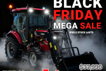 55HP UHI554C Tractor with 7 Attachments