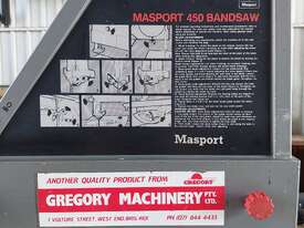 Masport Bandsaw 450 - picture2' - Click to enlarge