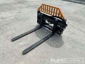 Hydraulic Adjustable Forks to suit Skidsteer Loade - picture0' - Click to enlarge