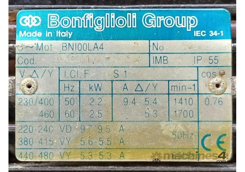 LLOYDS DEALS - Doyle 2.2 kW Lobe Pump APV CL2/036/20