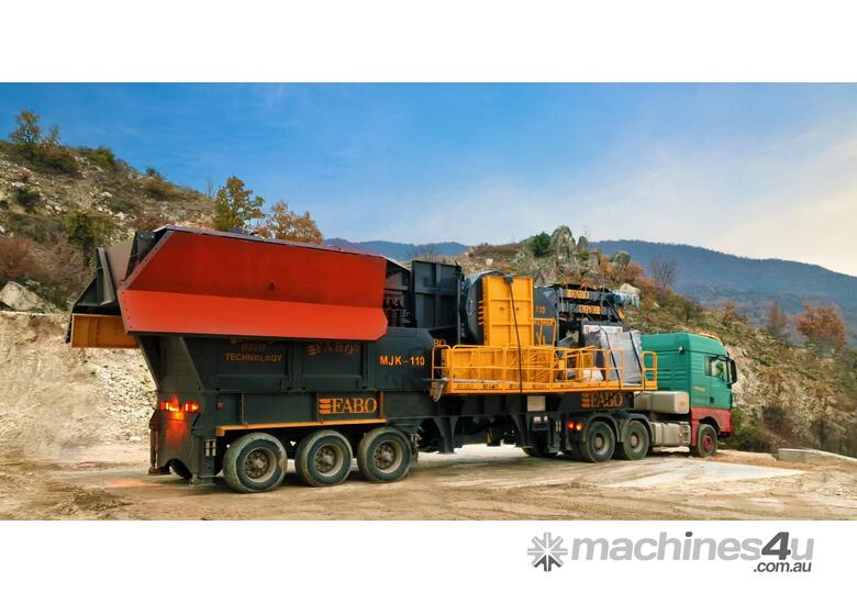 caption FABO JAW CRUSHER