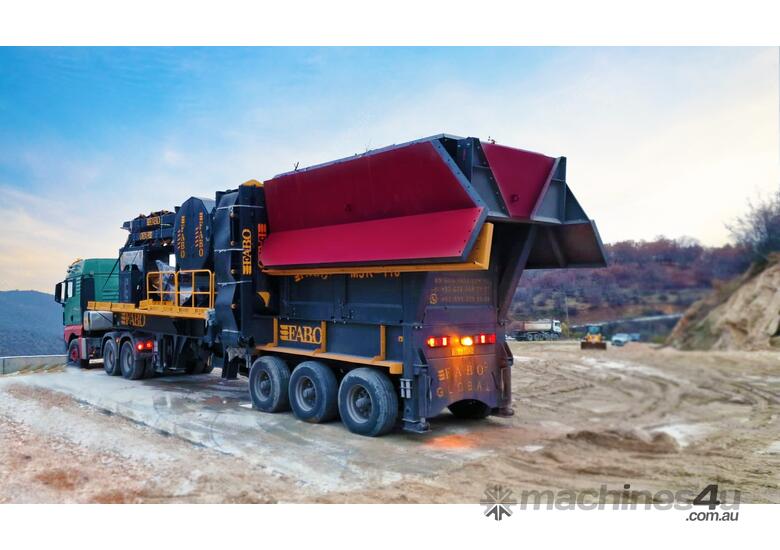 caption FABO JAW CRUSHER