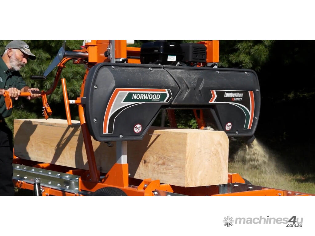 New 2023 Norwood Lumberman Mn27 Portable Sawmill In Carrington Nsw 6129