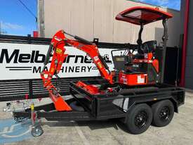 MELBOURNE MACHINERY 1.3 T Excavator CTX8010 + Tandem Trailer Package - picture1' - Click to enlarge