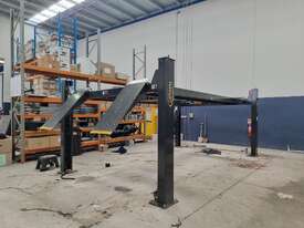 TuffLift TL6.0PH - 6 Ton Hydraulic Workshop Hoist + 3 Ton Air Pump - Used Twice! - picture0' - Click to enlarge