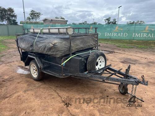 SOFT FLOOR CANVAS CAMPER TRAILER