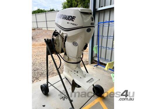 EVINRUDE E-TEC 60 HP BOAT MOTOR