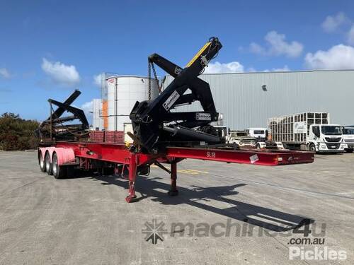 2009 Hammar Tri Axle Side Lifter Tri Axle Side Loader Trailer