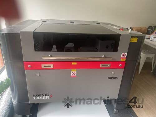 Koenig Laser Machine K0906 100W CO2 LASER 900 X 600 BED - MUST GO