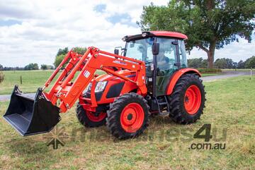 Kioti RX8030 CAB Tractor with Loader & 4IN1 Bucket