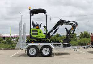 Achilles A18SE Mini Excavator Trailer Package