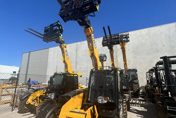 JCB Telehandler 2.5T Diesel - 6m Lift with Maximum Manoeuvrability