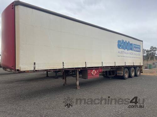 caption Trailer Curtain Freighter Maxitrans 2011 42ft Lead Airbags 1TUY880 SN1603