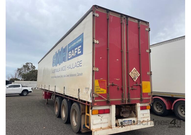 caption Trailer Curtain Freighter Maxitrans 2011 42ft Lead Airbags 1TUY880 SN1603