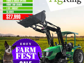 New AgKing 50HP ROPS 4WD tractor with FEL 4in1 bucket - picture0' - Click to enlarge