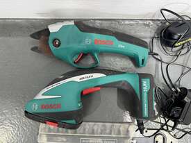 Bosch Shrub Cordless Shear Set w/ 3 Blades & Ciso Kit Cordless Secateurs - picture0' - Click to enlarge