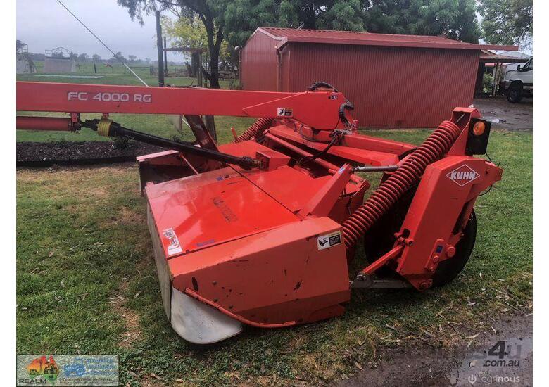 (2509) Kuhn FC4000RG Trailing Mower Conditioner (Gooram, VIC)