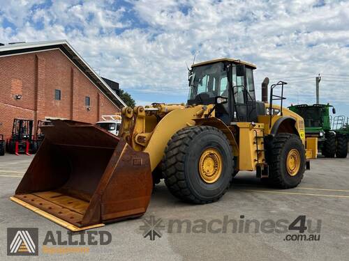 caption 2014 Caterpillar 980H Wheel Loader - Very Tidy Machine