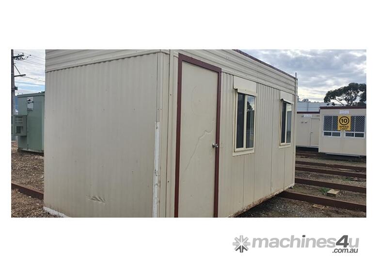 caption Auzbilt Portable Offices: 4.8m x 2.4m, Pre-Owned