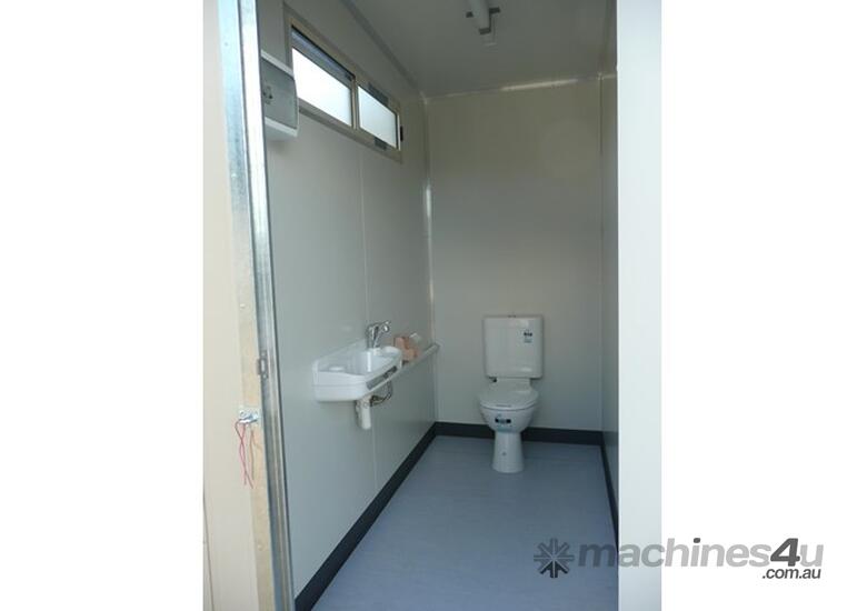 caption Auzbilt 2 Pan Portable Toilets, For Hire