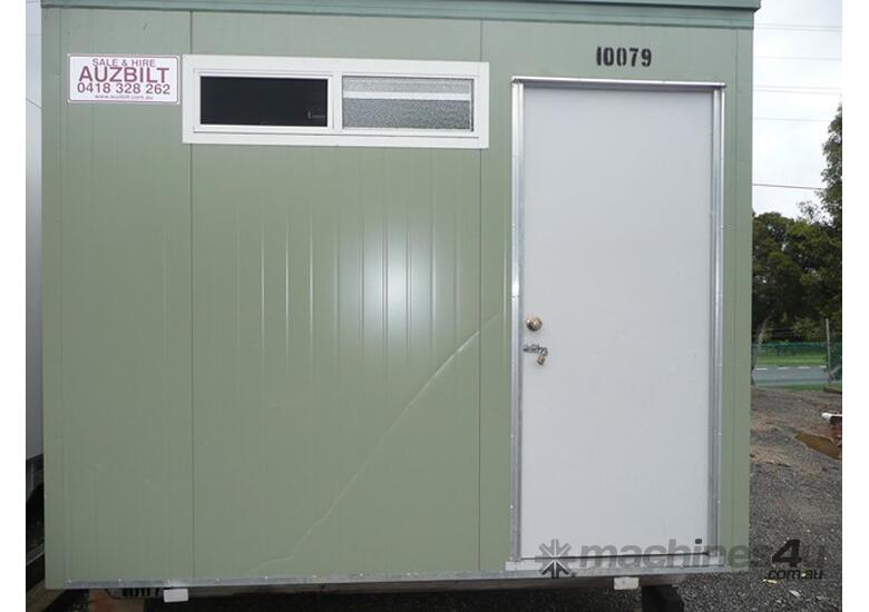 caption Auzbilt 2 Pan Portable Toilets, For Hire