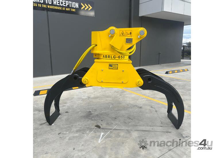 caption (BRAND NEW) Rotating Fixed Log Grapple 7T - 10T + FREE SERVICING KIT (RRP $2,200)
