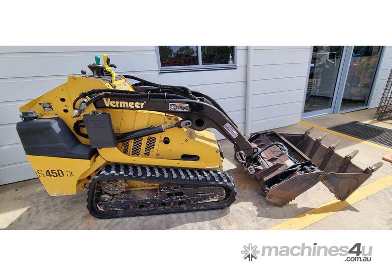 caption Vermeer S450TX Tracked Mini Skid Steer Loader - SOLD PENDING
