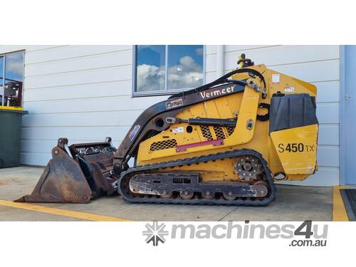 caption Vermeer S450TX Tracked Mini Skid Steer Loader - SOLD PENDING