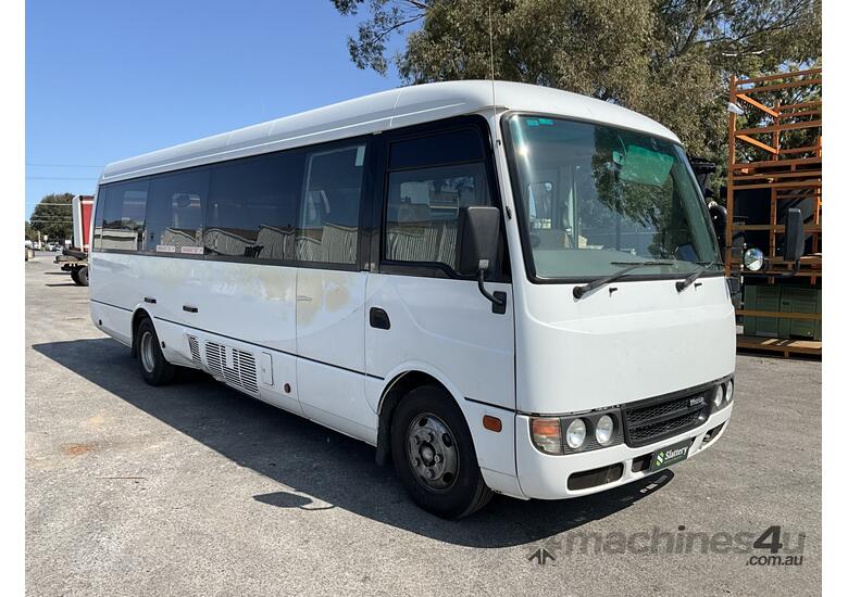 caption 2011 Mitsubishi Rosa Diesel Bus with Wheelchair Lifter