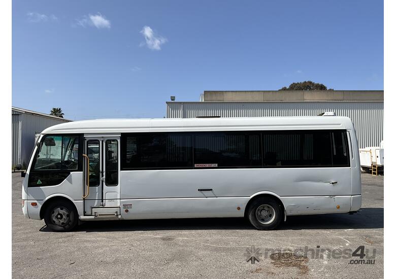 caption 2011 Mitsubishi Rosa Diesel Bus with Wheelchair Lifter