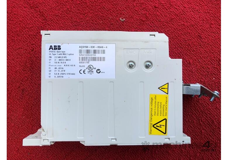 caption Electrical VSD Controllers ABB -ACS150 2.2KW X 2 OF