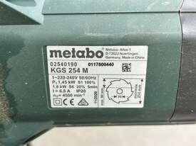 Metabo Slide Compound Mitre Saw - picture1' - Click to enlarge