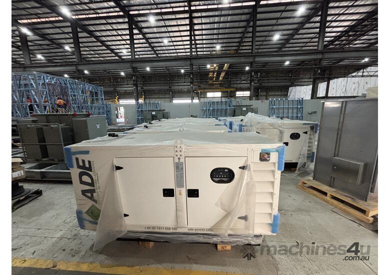 caption 33kVA Perkins 3 Phase 50 Hz Diesel Generators