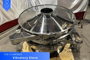 Flamingo 1500mm Vibratory Sieve, Low Noise, All Contact-Parts Stainless Steel!