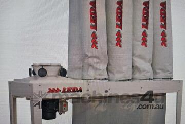 LEDA 6020cfm 7.5hp MULTI BAG EXTRACTOR. AIRTIGHT 37kw REVERSE AIRFLOW DUST FILTRATION. LEDA TWIN BAG LEDA 6020cfm 7.5hp MULTI BAG EXTRACTOR. AIRTIGHT 37kw REVERSE AIRFLOW DUST FILTRATION. LEDA TWIN BAG